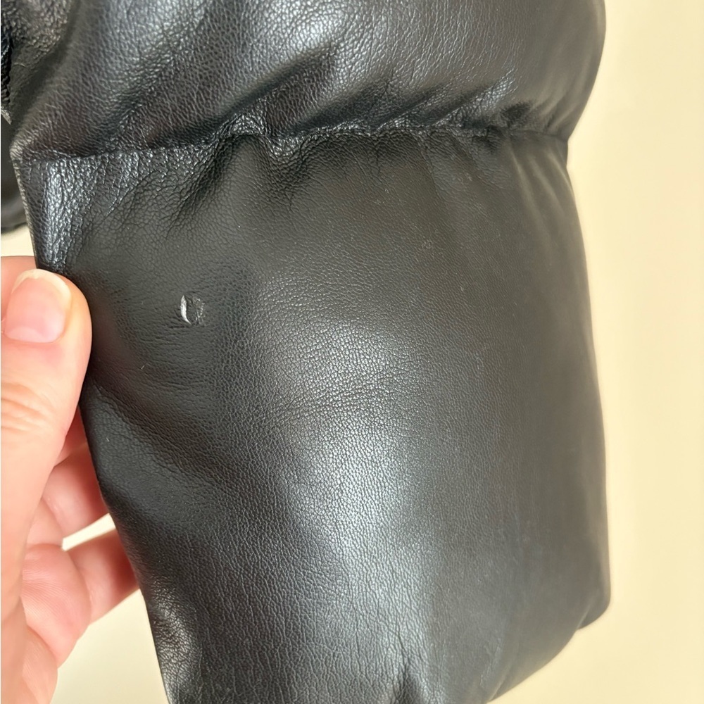 Cloud Puff Winter Jacket Shiny Black by Wilfred | Aritzia |Gorpcore | Vegan - Picture 14 of 15
